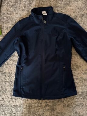Disney Club Thirty Three Navy Lightweight Zip Jacket with Logo Charm